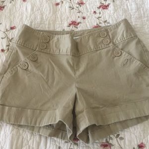 Khaki shorts