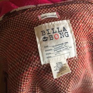 Billabong Sweaters - Billabong tribal print open cardigan Billabong Sweaters - Billabong tribal print open cardigan