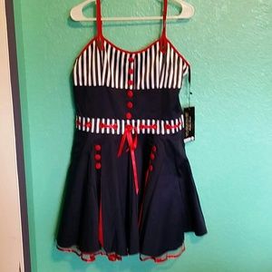Voodoo Vixen Sail-With-Me swing dress