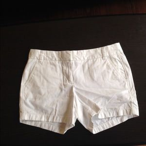 J. Crew White Chinos