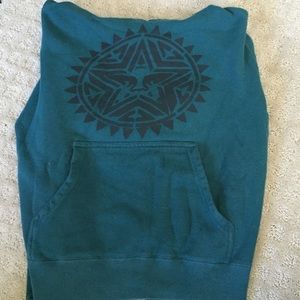 SALE Greenish-Blue Women's Obey Hoodie