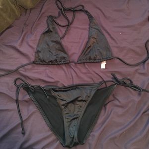 Black Victoria's Secret bikini