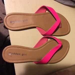 Hot pink Sandals