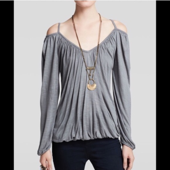 Free People off the shoulder top - Picture 2 of 2
