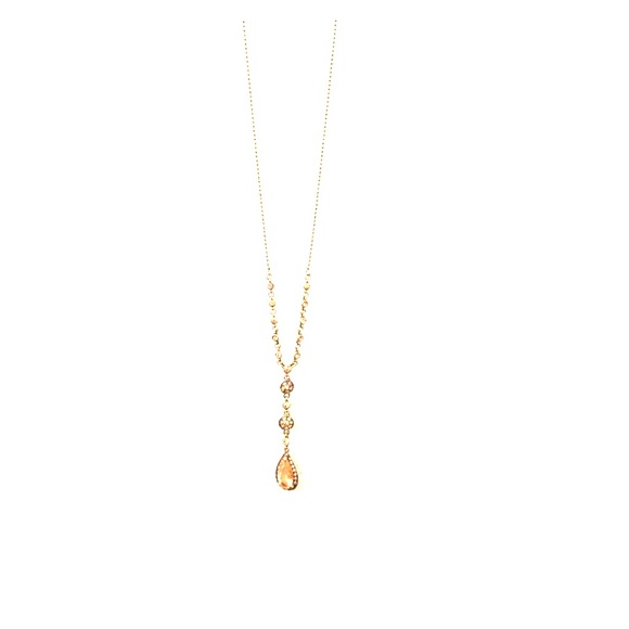 Orange Gold necklace