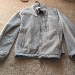 Grey North Face