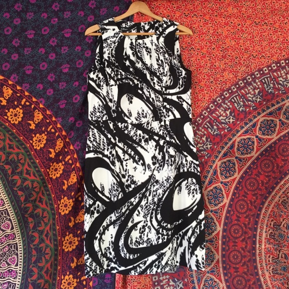 Black & White Cocktail Dress