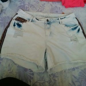 High waisted vintage shorts