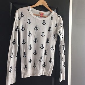 Sz. XS/S Primp Thermal w/ Anchors & rhinestones