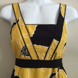 Anthropologie Dresses - 🎉HOST PICK!Anthropologie yellow&black dress Anthropologie Dresses - 🎉HOST PICK!Anthropologie yellow&black dress