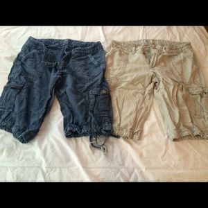 Blue and tan Bermuda Shorts bundle!