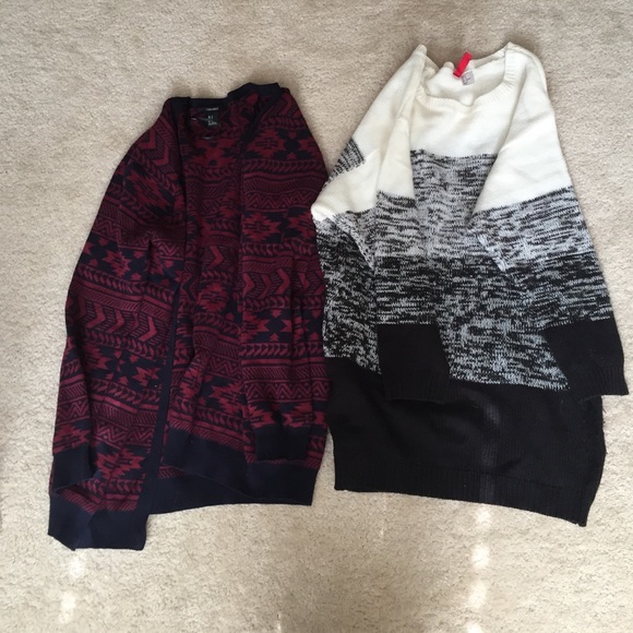 F21 cardigan & H&M sweater