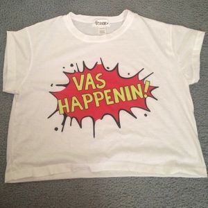 Freshtops one direction graphic crop tops