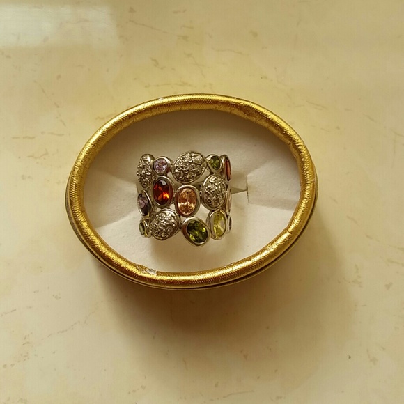 Semi-precious silver sterling  (925)