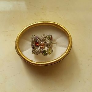 Semi-precious silver sterling  (925)