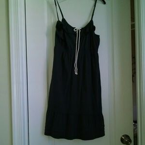 Aerie dark gray cotton dress