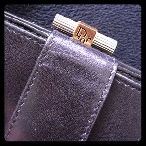 Christian Dior Wallet (Vintage) genuine leather