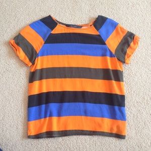 Zara Basic Striped Shirt (xs)