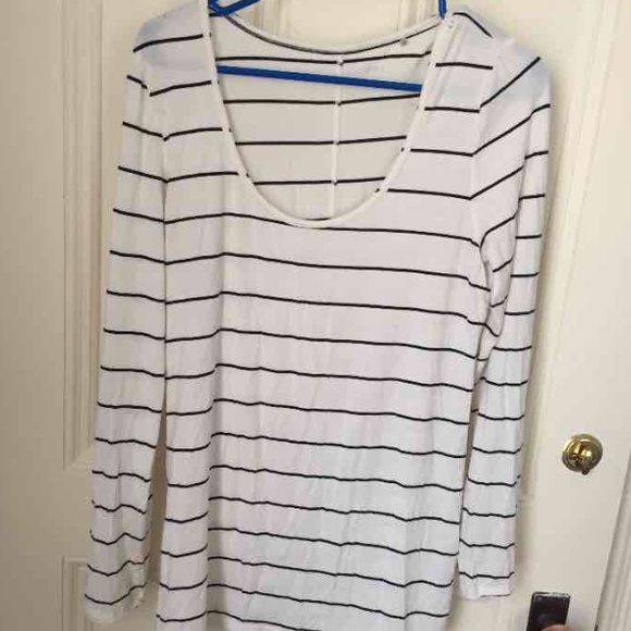 Long Sleeved Striped Shirt