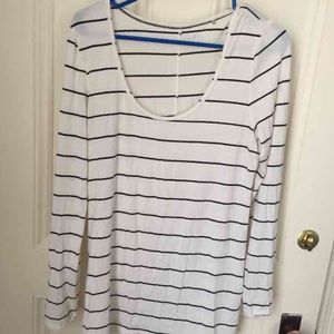 Long Sleeved Striped Shirt