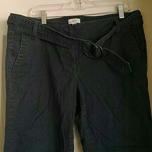 Dark almost navy blue Marissa fit khakis