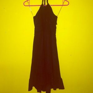 Black Halter Dress