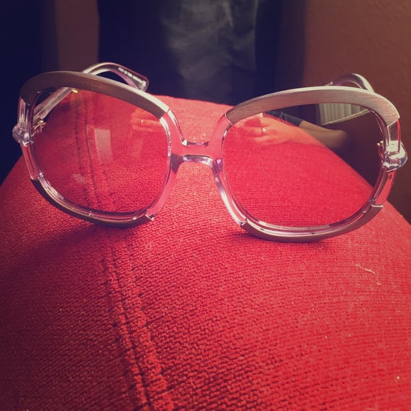 TOD'S Purple sunglasses