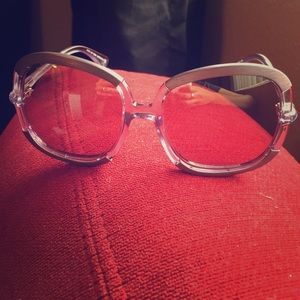 TOD'S Purple sunglasses