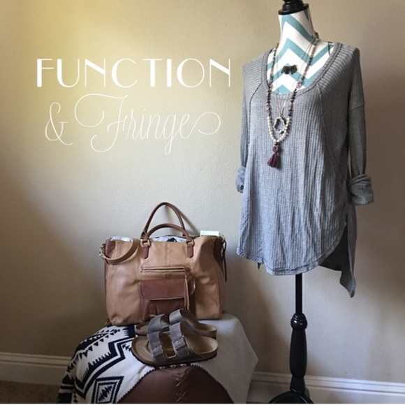 Free People Tops - Free People Thermal in grey