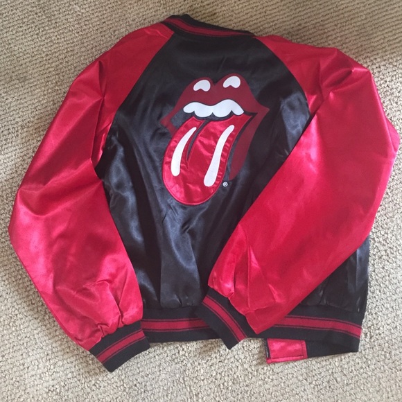 Dragonfly Brand The Rolling Stones varsity jacket