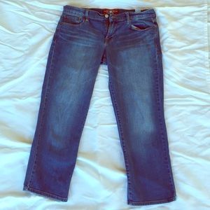 Lucky Brand Sweet'N Crop jeans.
