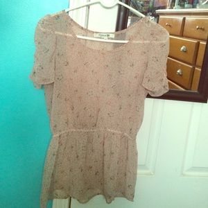 Floral printed blouse