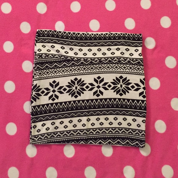 Printed Fitted Skirt