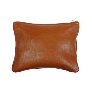 NWT American Apparel Leather Carry All Pouch