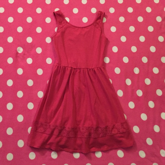 Pink cotton dress