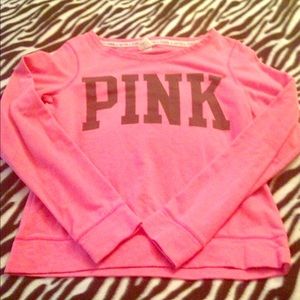VSPINK CREW SWEATER MEDIUM