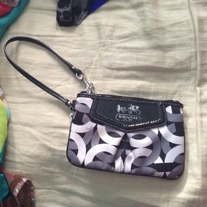 Coach brand wristlet