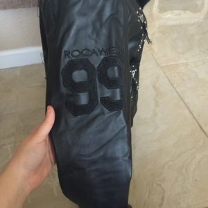 MORE PICTUReS Rocawear leather jacket