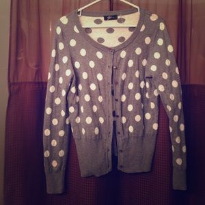 Polka dot sweater