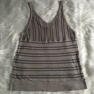Sz. M T by Alexander Wang Striped knit tank