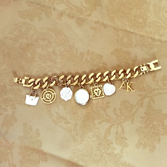 Anne Klein Jewelry Anne Klein Charm Bracelet Watch Poshmark