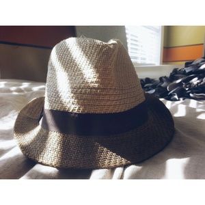 Shades of brown boho fedora