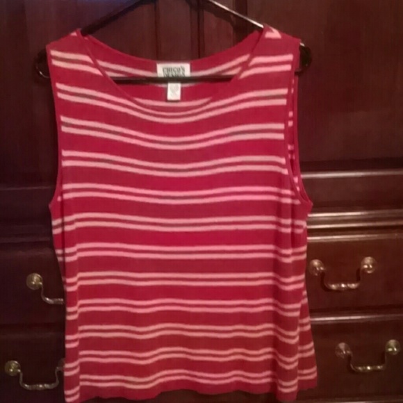 Chico's sleeveless sweater