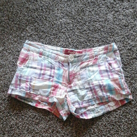 Summer plaid shorts - Picture 3 of 3