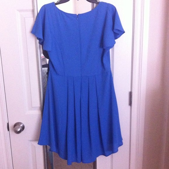 Francesca's Blue Periwinkle High-Low Dress - Picture 2 of 2