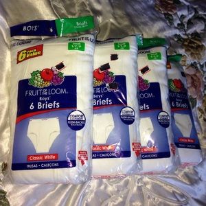 Boys 6-8 Briefs Bundle Of 24 BNIP