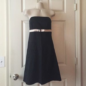 White House Black Market Black Tube-top dress!