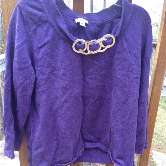Purple shirt