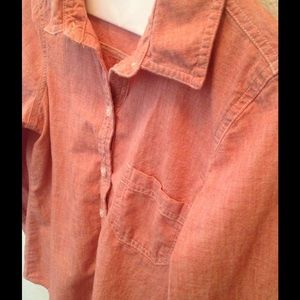 Old Navy Coral "Oxford" Shirt