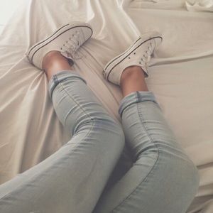 👟White converse👟